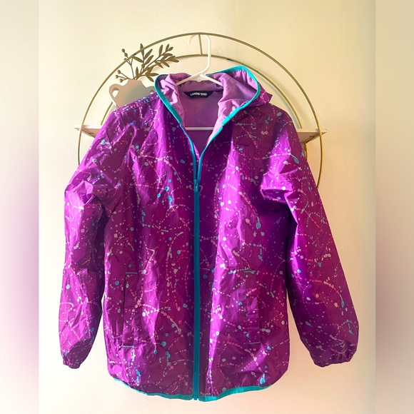 Lands End youth rain jacket 14-16 - Picture 1 of 2